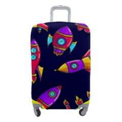 Space-patterns Luggage Cover (small) by Wav3s