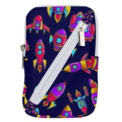 Space-patterns Belt Pouch Bag (small) by Wav3s