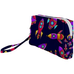 Space-patterns Wristlet Pouch Bag (small) by Wav3s