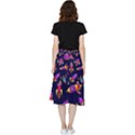 Space-patterns Frill Hi Low Chiffon Skirt View2