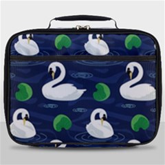 Swan-pattern-elegant-design Full Print Lunch Bag by Wav3s