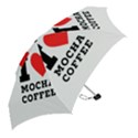 I love mocha coffee Mini Folding Umbrellas View2