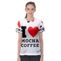 I love mocha coffee Women s Sport Mesh Tee View1