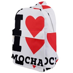 I Love Mocha Coffee Classic Backpack by ilovewhateva