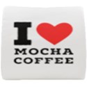 I love mocha coffee Seat Cushion View1