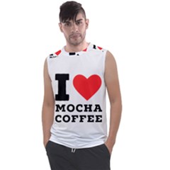 I Love Mocha Coffee Men s Regular Tank Top by ilovewhateva