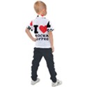 I love mocha coffee Kids  Polo Tee View2