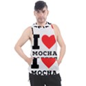 I love mocha coffee Men s Sleeveless Hoodie View1