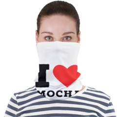 I Love Mocha Coffee Face Seamless Bandana (adult) by ilovewhateva