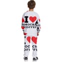 I love mocha coffee Kids  Sweatshirt set View4