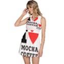 I love mocha coffee Sleeveless High Waist Mini Dress View2