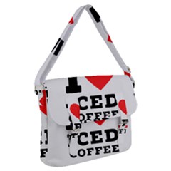 I Love Iced Coffee Buckle Messenger Bag by ilovewhateva