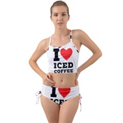 I Love Iced Coffee Mini Tank Bikini Set by ilovewhateva