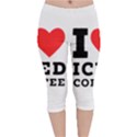 I love iced coffee Velvet Capri Leggings  View1