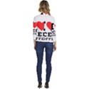 I love iced coffee Women s Casual 3/4 Sleeve Spring Jacket View4