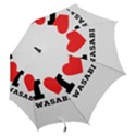 I love wasabi Hook Handle Umbrellas (Large) View2