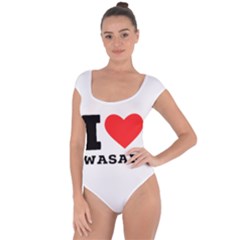 I Love Wasabi Short Sleeve Leotard  by ilovewhateva