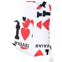 I love wasabi Full Print Backpack View3