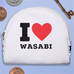 I Love Wasabi Horseshoe Style Canvas Pouch by ilovewhateva