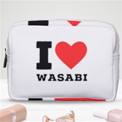 I Love Wasabi Make Up Pouch (medium) by ilovewhateva