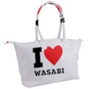 I love wasabi Canvas Shoulder Bag View2