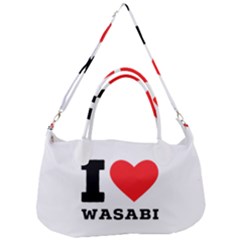 I Love Wasabi Removable Strap Handbag by ilovewhateva