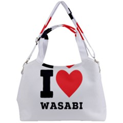 I Love Wasabi Double Compartment Shoulder Bag by ilovewhateva