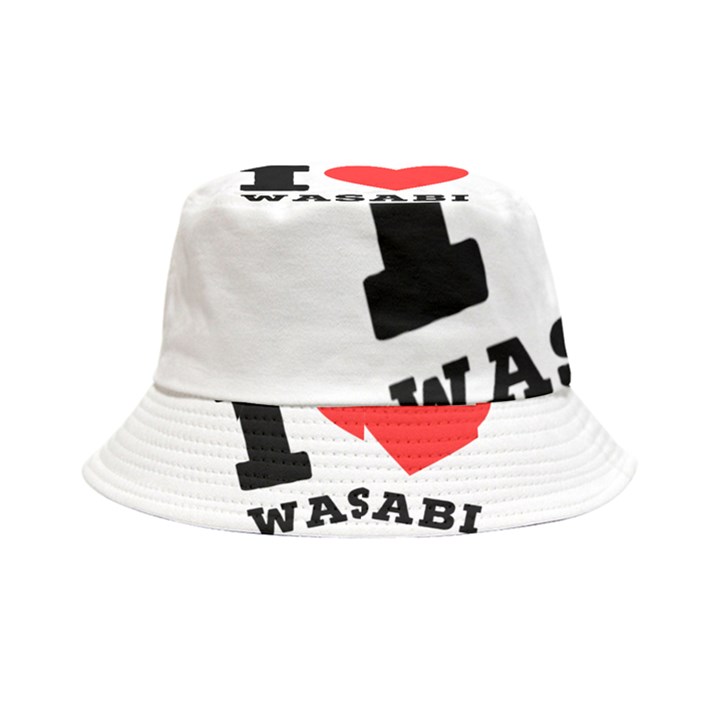 I love wasabi Inside Out Bucket Hat