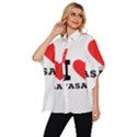 I love wasabi Women s Batwing Button Up Shirt View2