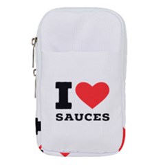 I Love Sauces Waist Pouch (large) by ilovewhateva