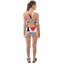 I love tomatoes sauce Cut-Out Back One Piece Swimsuit View2