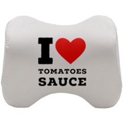 I Love Tomatoes Sauce Head Support Cushion by ilovewhateva