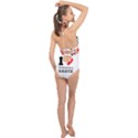 I love tomatoes sauce Halter Front Plunge Swimsuit View2