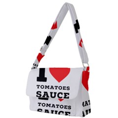 I Love Tomatoes Sauce Full Print Messenger Bag (s) by ilovewhateva