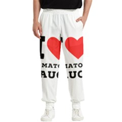 I Love Tomatoes Sauce Men s Elastic Waist Pants by ilovewhateva