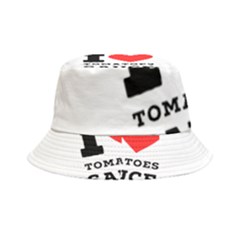 I Love Tomatoes Sauce Inside Out Bucket Hat by ilovewhateva