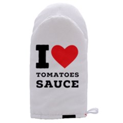 I Love Tomatoes Sauce Microwave Oven Glove by ilovewhateva