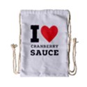 I love cranberry sauce Drawstring Bag (Small) View1