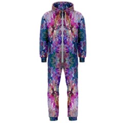 Roses Liquify Hooded Jumpsuit (men) by kaleidomarblingart