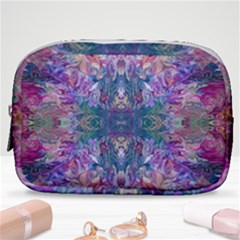 Roses Liquify Make Up Pouch (small) by kaleidomarblingart