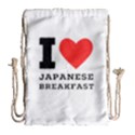 I love Japanese breakfast  Drawstring Bag (Large) View1