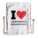 I love Japanese breakfast  Drawstring Bag (Large) View2