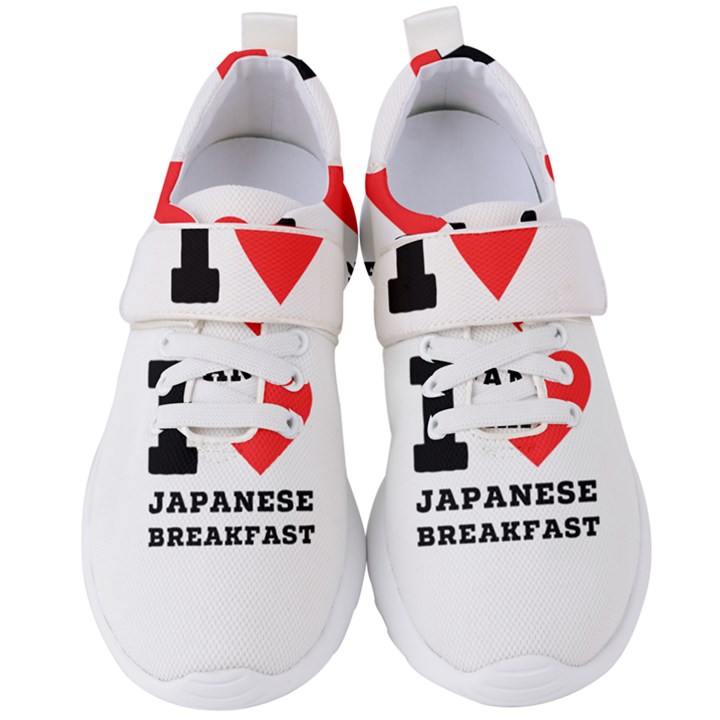 I love Japanese breakfast  Women s Velcro Strap Shoes