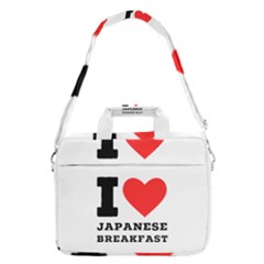 I Love Japanese Breakfast  Macbook Pro 16  Shoulder Laptop Bag by ilovewhateva