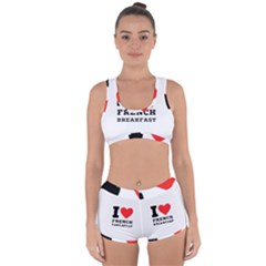 I Love French Breakfast  Racerback Boyleg Bikini Set by ilovewhateva