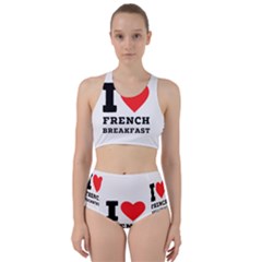 I Love French Breakfast  Racer Back Bikini Set by ilovewhateva