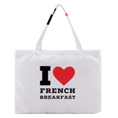 I Love French Breakfast  Zipper Medium Tote Bag by ilovewhateva