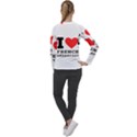 I love French breakfast  Women s Long Sleeve Raglan Tee View2