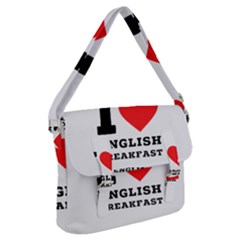 I Love English Breakfast  Buckle Messenger Bag by ilovewhateva