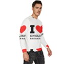 I love English breakfast  Men s Fleece Sweatshirt View3